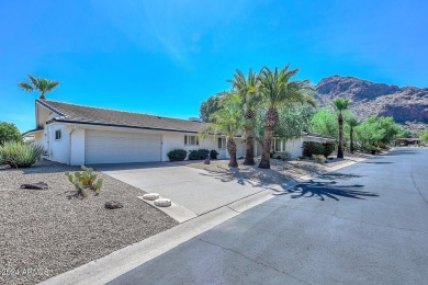 Discover the potential of this 3-bedroom, 3-bathroom luxury home on Mountain Shadows Executive Golf Course in Arizona - for sale on GolfHomes.com, golf home, golf lot