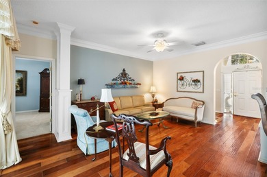 This beautiful home features many upgrades to include crown on River Hills Country Club in Florida - for sale on GolfHomes.com, golf home, golf lot