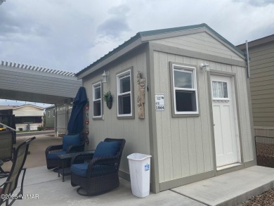 This Location is one of the best at Juniper Ridge Resort!  Enjoy on Juniper Ridge R.V. Golf Resort in Arizona - for sale on GolfHomes.com, golf home, golf lot