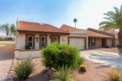 Discover this end-unit townhome in Camelot Country Club Estates! on Painted Mountain Golf Club in Arizona - for sale on GolfHomes.com, golf home, golf lot