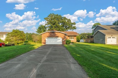 This 2 BED 3 BATH 2000 sq ft RANCH home is nestled  on a wooded on Lakes of the Four Seasons Country Club in Indiana - for sale on GolfHomes.com, golf home, golf lot