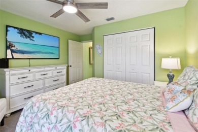 This three bedroom two bathroom well maintained villa overlooks on Terra Ceia Golf and Country Club in Florida - for sale on GolfHomes.com, golf home, golf lot