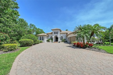 Privately positioned at the end of a quiet cul-de-sac on a rare on Lakewood Ranch Golf and Country Club in Florida - for sale on GolfHomes.com, golf home, golf lot