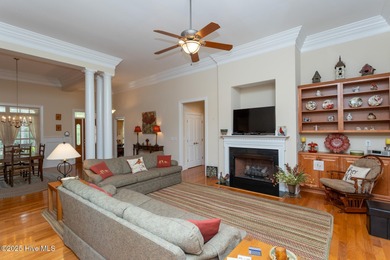 A lightly used second home overlooking the eighteenth green of on Beacon Ridge Golf and Country Club in North Carolina - for sale on GolfHomes.com, golf home, golf lot