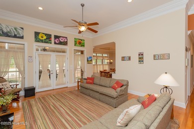 A lightly used second home overlooking the eighteenth green of on Beacon Ridge Golf and Country Club in North Carolina - for sale on GolfHomes.com, golf home, golf lot