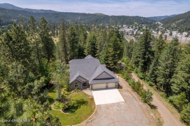 Secluded North Idaho Retreat on Nearly 6 Acres! Privacy, space on The Pinehurst Golf Course in Idaho - for sale on GolfHomes.com, golf home, golf lot