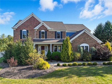 Welcome home to this beautifully updated brick colonial located on Gleneagles Golf Club in Ohio - for sale on GolfHomes.com, golf home, golf lot