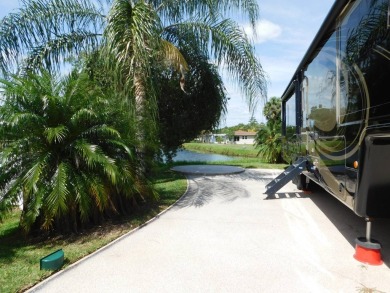 This fabulous RV site features golf course and lake views with on The Great Outdoors Golf and Country Club in Florida - for sale on GolfHomes.com, golf home, golf lot