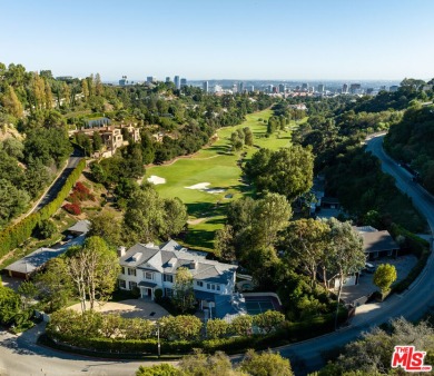Nestled behind the 14th tee box, with an unparalleled view of on Bel-Air Country Club in California - for sale on GolfHomes.com, golf home, golf lot