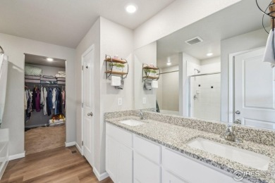 This delightful home backs to open space and offers picturesque on Coyote Creek Golf Course in Colorado - for sale on GolfHomes.com, golf home, golf lot