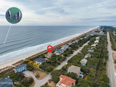 Charming 4-bedroom oceanfront cottage in Pine Knoll Shores on The Country Club of the Crystal Coast in North Carolina - for sale on GolfHomes.com, golf home, golf lot