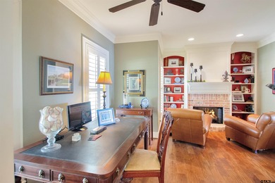 This stunning 4-bedroom, custom built 3408 sq ft lake front home on Hide-A-Way Lake Golf Course in Texas - for sale on GolfHomes.com, golf home, golf lot