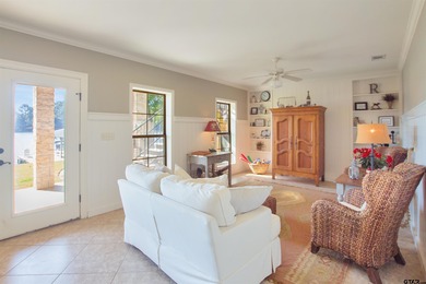 This stunning 4-bedroom, custom built 3408 sq ft lake front home on Hide-A-Way Lake Golf Course in Texas - for sale on GolfHomes.com, golf home, golf lot