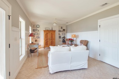 This stunning 4-bedroom, custom built 3408 sq ft lake front home on Hide-A-Way Lake Golf Course in Texas - for sale on GolfHomes.com, golf home, golf lot