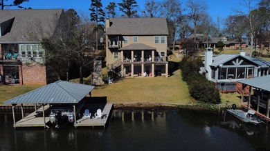 This stunning 4-bedroom, custom built 3408 sq ft lake front home on Hide-A-Way Lake Golf Course in Texas - for sale on GolfHomes.com, golf home, golf lot