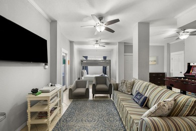 Just one block from the Gulf, this 5BR/5BA Miramar Beach retreat on Seascape Golf Course in Florida - for sale on GolfHomes.com, golf home, golf lot