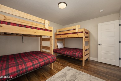 This stunning 4-bed, 3-bath mountain retreat combines luxury on Grand Elk Ranch and Club in Colorado - for sale on GolfHomes.com, golf home, golf lot