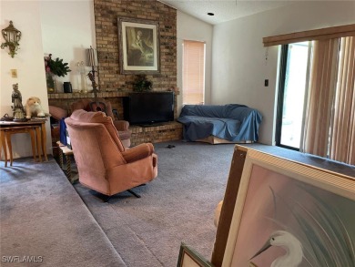 Opportunity Knocks! This 2BR/2BA single-story home in San Carlos on San Carlos Golf Club in Florida - for sale on GolfHomes.com, golf home, golf lot