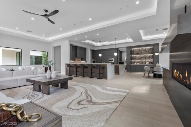 New custom estate home positioned eloquently inside the on Southern Highlands Golf Club in Nevada - for sale on GolfHomes.com, golf home, golf lot