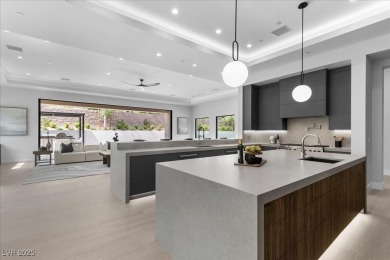 New custom estate home positioned eloquently inside the on Southern Highlands Golf Club in Nevada - for sale on GolfHomes.com, golf home, golf lot