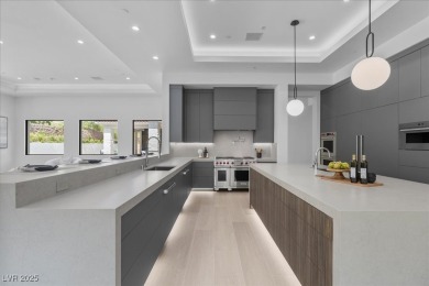 New custom estate home positioned eloquently inside the on Southern Highlands Golf Club in Nevada - for sale on GolfHomes.com, golf home, golf lot