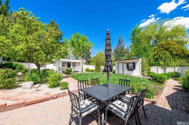 This charming cottage on .38 of an acre sits on an iconic street on Washoe County Golf Club in Nevada - for sale on GolfHomes.com, golf home, golf lot