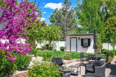 This charming cottage on .38 of an acre sits on an iconic street on Washoe County Golf Club in Nevada - for sale on GolfHomes.com, golf home, golf lot