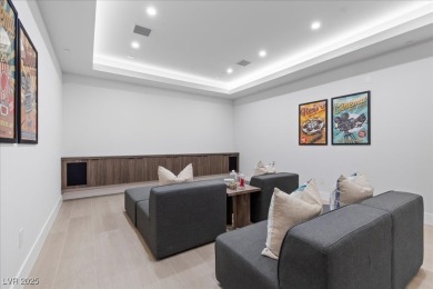 New custom estate home positioned eloquently inside the on Southern Highlands Golf Club in Nevada - for sale on GolfHomes.com, golf home, golf lot