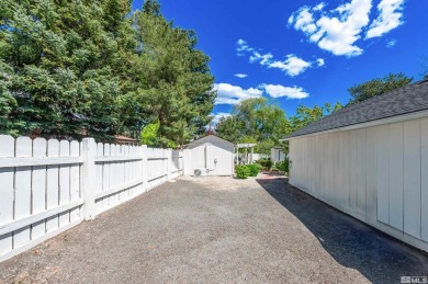 This charming cottage on .38 of an acre sits on an iconic street on Washoe County Golf Club in Nevada - for sale on GolfHomes.com, golf home, golf lot