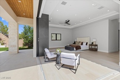 New custom estate home positioned eloquently inside the on Southern Highlands Golf Club in Nevada - for sale on GolfHomes.com, golf home, golf lot
