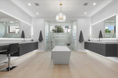 New custom estate home positioned eloquently inside the on Southern Highlands Golf Club in Nevada - for sale on GolfHomes.com, golf home, golf lot