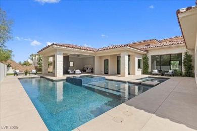 New custom estate home positioned eloquently inside the on Southern Highlands Golf Club in Nevada - for sale on GolfHomes.com, golf home, golf lot