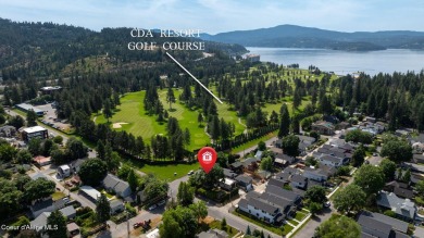 Live the active CDA lifestyle--steps from golf, beaches, and on Coeur D Alene Resort Golf Course in Idaho - for sale on GolfHomes.com, golf home, golf lot