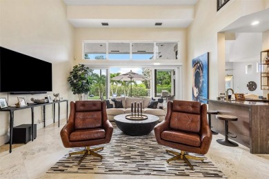 This one of a kind two story designer home was completely on Woodfield Country Club in Florida - for sale on GolfHomes.com, golf home, golf lot