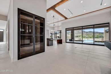 A rare and unique offering of a spacious NEW contemporary custom on Desert Mountain Club - Apache Golf Course in Arizona - for sale on GolfHomes.com, golf home, golf lot