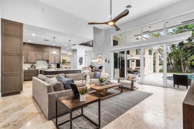 This one of a kind two story designer home was completely on Woodfield Country Club in Florida - for sale on GolfHomes.com, golf home, golf lot