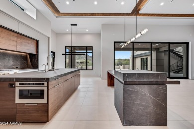 A rare and unique offering of a spacious NEW contemporary custom on Desert Mountain Club - Apache Golf Course in Arizona - for sale on GolfHomes.com, golf home, golf lot