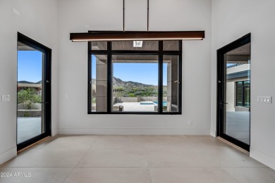 A rare and unique offering of a spacious NEW contemporary custom on Desert Mountain Club - Apache Golf Course in Arizona - for sale on GolfHomes.com, golf home, golf lot