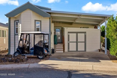 Turnkey waterfront home in sought-after Juniper Ridge Resort! on Juniper Ridge R.V. Golf Resort in Arizona - for sale on GolfHomes.com, golf home, golf lot