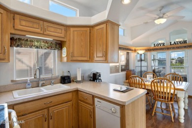 Turnkey waterfront home in sought-after Juniper Ridge Resort! on Juniper Ridge R.V. Golf Resort in Arizona - for sale on GolfHomes.com, golf home, golf lot