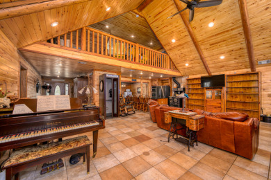 Fly-In Log Cabin on Tanglewood Resort in Texas - for sale on GolfHomes.com, golf home, golf lot