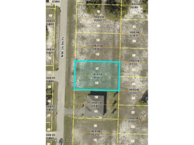 Cleared and ready to build, this quarter-acre residential lot is on Burnt Store Golf Club in Florida - for sale on GolfHomes.com, golf home, golf lot