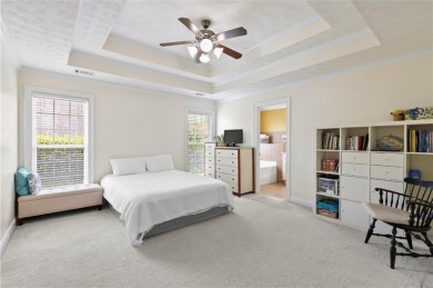 This thoughtfully designed 4-bedroom, 3-bathroom all-brick home on Moores Mill Golf Club in Alabama - for sale on GolfHomes.com, golf home, golf lot