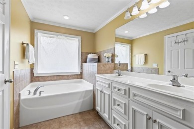 This thoughtfully designed 4-bedroom, 3-bathroom all-brick home on Moores Mill Golf Club in Alabama - for sale on GolfHomes.com, golf home, golf lot