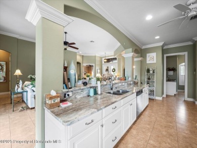 This Glen Lakes Estate Home features a BRAND-NEW ROOF completed on Glen Lakes Country Club in Florida - for sale on GolfHomes.com, golf home, golf lot