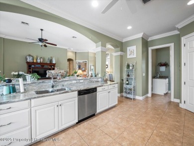 This Glen Lakes Estate Home features a BRAND-NEW ROOF completed on Glen Lakes Country Club in Florida - for sale on GolfHomes.com, golf home, golf lot