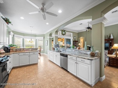 This Glen Lakes Estate Home features a BRAND-NEW ROOF completed on Glen Lakes Country Club in Florida - for sale on GolfHomes.com, golf home, golf lot