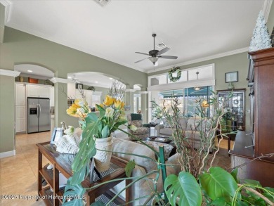 This Glen Lakes Estate Home features a BRAND-NEW ROOF completed on Glen Lakes Country Club in Florida - for sale on GolfHomes.com, golf home, golf lot