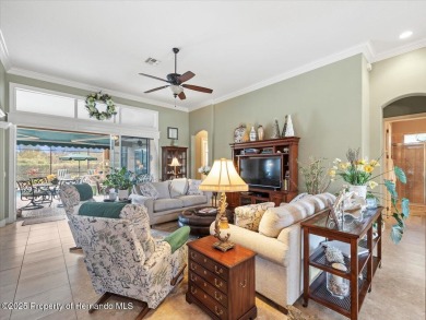 This Glen Lakes Estate Home features a BRAND-NEW ROOF completed on Glen Lakes Country Club in Florida - for sale on GolfHomes.com, golf home, golf lot