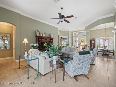This Glen Lakes Estate Home features a BRAND-NEW ROOF completed on Glen Lakes Country Club in Florida - for sale on GolfHomes.com, golf home, golf lot